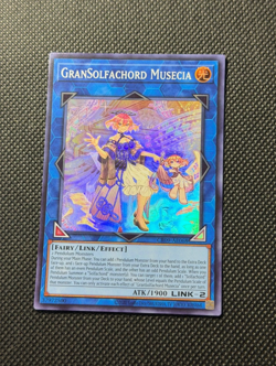 YuGiOh GranSolfachord Musecia CR09-AE068 Super Rare Near Mint - Image 2