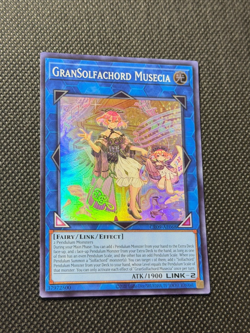 YuGiOh GranSolfachord Musecia CR09-AE068 Super Rare Near Mint - Image 3