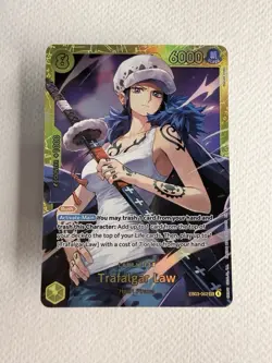 One Piece CCG Trafalgar Law EB03-062 Heroines Edition Rush 6000 Power - Image 1