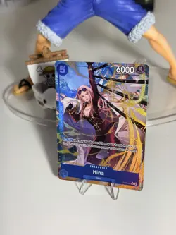 One Piece TCG ENGLISH Hina EB03-025 Alternate ALT ART Heroine’s Extra Booster - Image 1