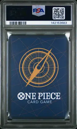 2025 ONE PIECE OP12-LEGACY OF THE MASTER ALT ART #037 DEAD MAN'S GAME PSA 10 - Image 2