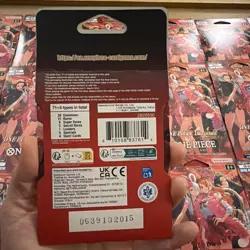 20 ONE PIECE CardGame EB-03 Heroines Sleeved Booster Pack LOT NEW Sealed English - Image 3