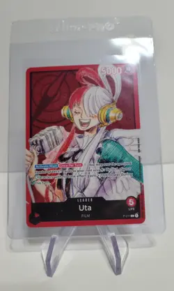 One Piece Card Game English Romance Dawn Promo Movie P-011 Uta Leader - Image 1