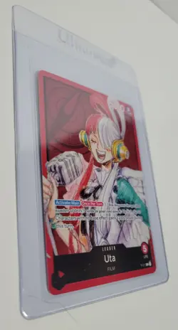 One Piece Card Game English Romance Dawn Promo Movie P-011 Uta Leader - Image 3