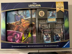 Disney Lorcana The First Chapter Collector’s Set 6 Booster Packs New Costco - Image 1