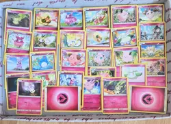 Pokemon TCG XY Fairy Card Lot Jigglypuff Clefairy Togepi 29x English - Image 1