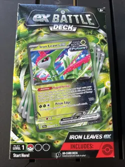 exBattle Deck Iron Level Ex Pokemon Card 60-Card Deck Pokemon Card - Image 1