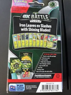 exBattle Deck Iron Level Ex Pokemon Card 60-Card Deck Pokemon Card - Image 4