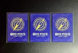 One Piece CCG Tin Promos Portgas D. Ace Sabo Monkey D. Luffy Holo Cards NM - Image 2
