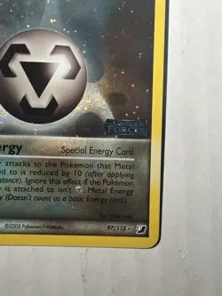 Pokemon TCG Metal Energy 97/115 Unseen Forces Reverse Holo Stamped Rare Card - Image 2