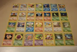 Pokemon Vintage WOTC - 28 Card Lot (Base, Jungle, Neo Destiny) Nice Condition! - Image 1