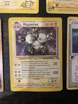 Pokemon TCG Magneton, Rainbow Energy, Holon Lake Holo Vintage 14 Card Lot - Image 2