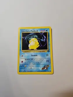 Pokemon TCG Sabrina's Psyduck Gym Challenge Unlimited Common Card 99/132 - Image 1