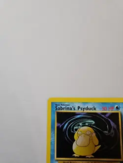 Pokemon TCG Sabrina's Psyduck Gym Challenge Unlimited Common Card 99/132 - Image 2