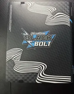 Pokemon TCG Scarlet & Violet 10.5 Black Bolt Binder Only New Never Used No Cards - Image 2