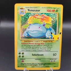Venusaur 15/102 Pokemon Card - Celebrations: Classic Collection - NM - Image 1