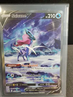 Suicune v Crown Zenith Galarian Gallery Holo Ultra Rare Card GG38 GG70 - Image 1