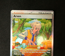 Pokemon Card Arven 249/198 Scarlet & Violet Base Special Illustration Rare - NM⭐ - Image 2