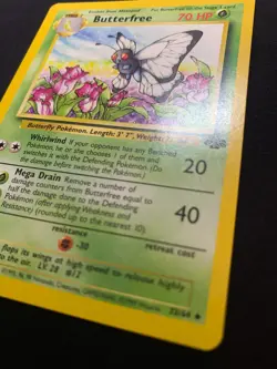 BUTTERFREE - 33/64 - JUNGLE - POKEMON CARD - LP - Image 3