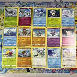 Saya Tsuruta Artist Pokemon Card Lot 60 Cards - No Duplicates - LP/ MP - Image 1
