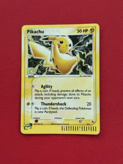 Pikachu 012 (EX Series Collector's Tin) 012 Black Star Promo Holo Pokemon Card - Image 1