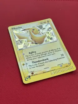 Pikachu 012 (EX Series Collector's Tin) 012 Black Star Promo Holo Pokemon Card - Image 3