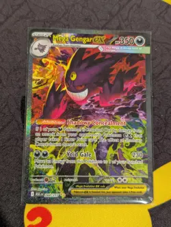 Mega Gengar ex 284/217 SIR Secret Rare Pokemon Card Ascended HEROES PACK FRESH - Image 1