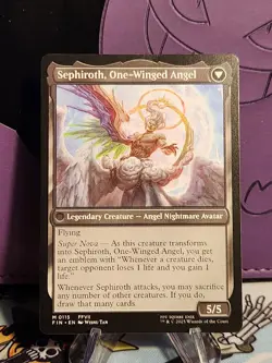 Sephiroth, Fabled SOLDIER M 0115 MTG Final Fantasy Regular Mythic Rare 🔥🔥🔥 - Image 2