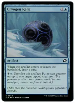 Cryogen Relic (Foil) - 0052 - Edge of Eternities - MTG - NM Ships Now - Image 1