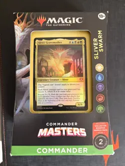 Factory Sealed MTG Commander Masters SLIVER SWARM Deck Magic the Gathering Rare - Image 4