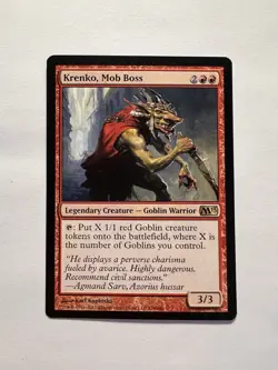 Krenko, Mob Boss - MTG Core Set 2013 - NM - Image 1
