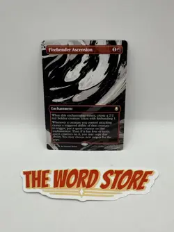 FIREBENDER ASCENSION Borderless Rare Avatar: The Last Airbender Near Mint MTG - Image 1