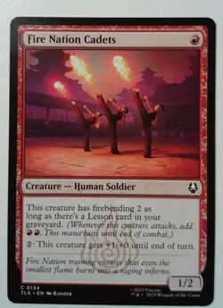 Fire Nation Cadets *Common* Magic MtG x1 Avatar: The Last Airbender - Image 1