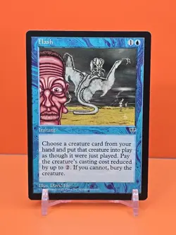 🔵🔵🔵 1996 MAGIC THE GATHERING FLASH MIRAGE UNPLAYED 🔵🔵🔵 - Image 1