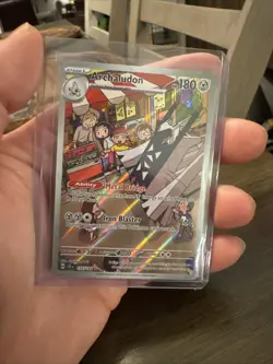 Pokemon Archaludon 155/142 SV07: Stellar Crown Illustration Rare Holo - Image 1