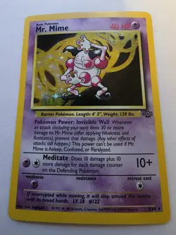 Pokemon TCG - Mr. Mime - 6/64 - Holo Unlimited - Jungle Unlimited - Image 1