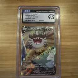 2022 Pokemon Sword & Shield Lost Origin Full Art/ Galarian Perrserker V CGC 9.5 - Image 1