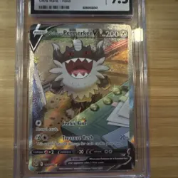 2022 Pokemon Sword & Shield Lost Origin Full Art/ Galarian Perrserker V CGC 9.5 - Image 4