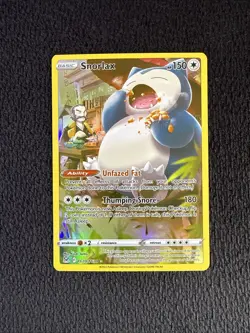 Snorlax 😴 TG10/TG30 Ultra Rare Pokemon TCG Lost Origin Trainer Gallery NM - Image 1