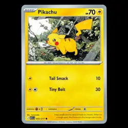 Pikachu 055/217 - Common - Pokemon TCG: Ascended Heroes NM - Image 1