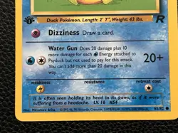 Pokemon TCG Psyduck Team Rocket 1st Edition 65/82 Mint - Image 4