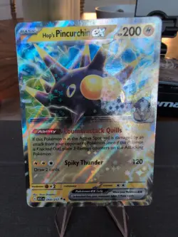 Hop's Pincurchin Ex 068/217 Pokemon TCG Ascended Heroes Near Mint Pack Fresh - Image 1