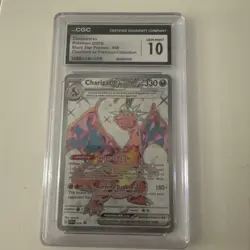 2023-25 Pokemon SV Black Star Promos SVP EN Charizard ex #056 CGC 10 - Image 1