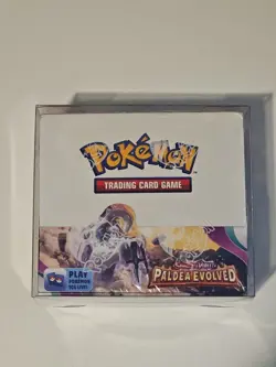 Pokemon TCG Paldea Evolved Booster Box Factory Sealed - Image 1