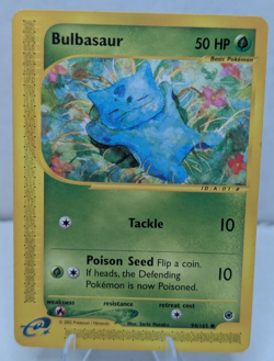 Pokemon TCG Bulbasaur Expedition Base Set, Card 94/165, Regular Common MP 2002 A - Image 1