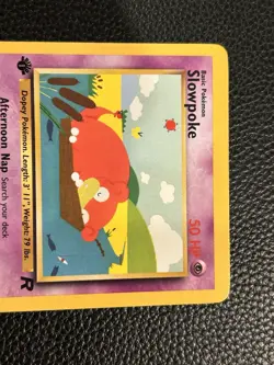 Pokemon TCG Slowpoke Team Rocket 67/82 Common Card WOTC 2000 LP - Image 2