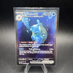 2023 POKEMON MEW EN-151 SPECIAL ILLUSTRATION RARE #200 BLASTOISE EX - Image 1