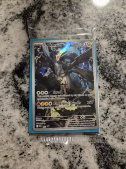 Possible 10 graded. Pokemon N’s Zekrom Holo 031 Ascended Heroes ETB Promo NM+ - Image 1