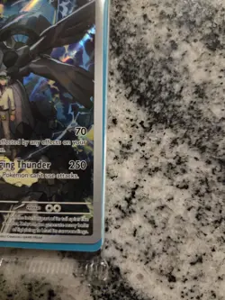 Possible 10 graded. Pokemon N’s Zekrom Holo 031 Ascended Heroes ETB Promo NM+ - Image 3