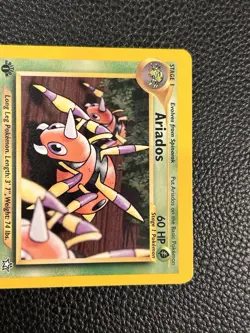 Pokemon TCG 1st Edition Neo Genesis Ariados 27/111 NM - Image 2